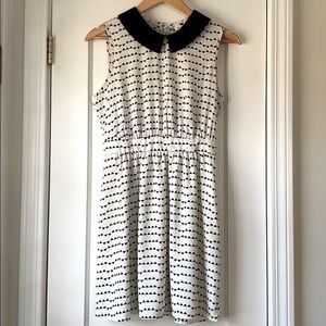 Like New | Collar Dress, White, Small